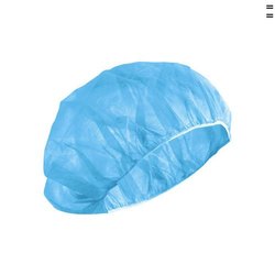 Image BONNET BOUFFANT BLEU 21'' SANS LATEX